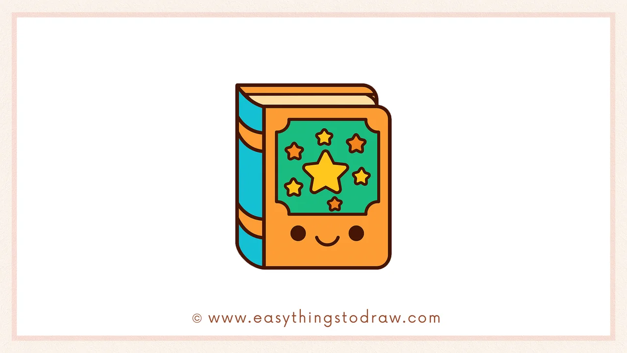 How to Draw a Magical Spell Book Step by Step – Fun Drawing Guide for Young Artists