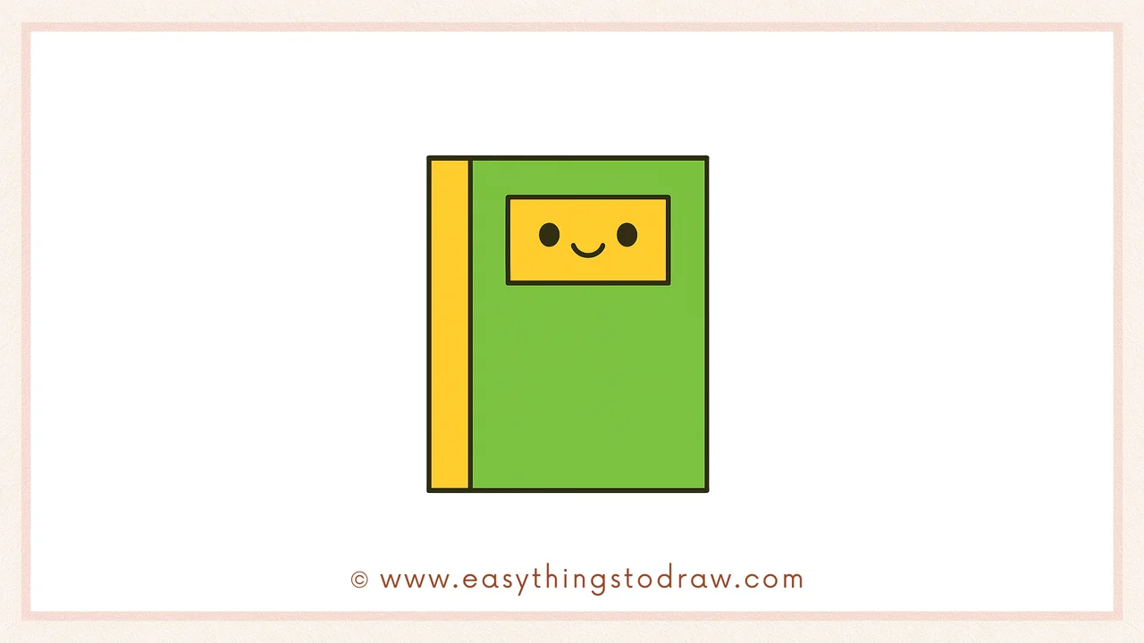 How to Draw a Cute Notebook Step by Step – Easy Tutorial for Kids and Beginners