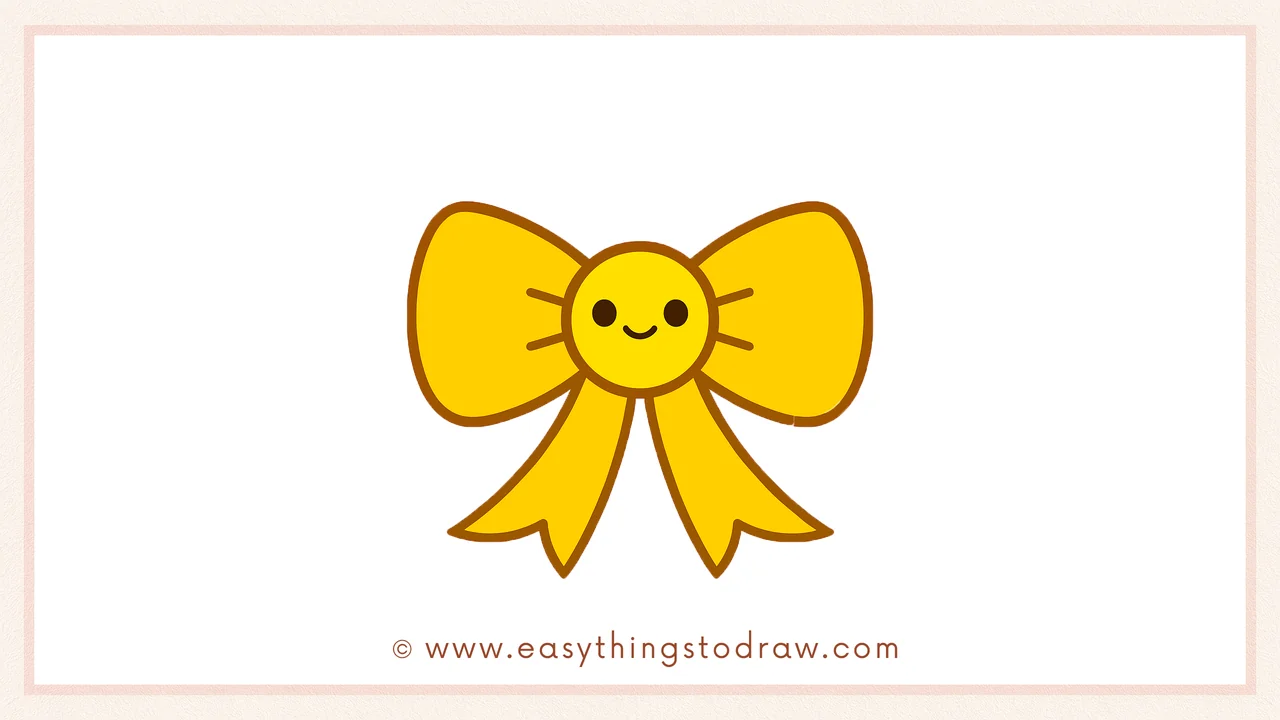 How to Draw a Pretty Christmas Bow Step by Step – Fun Drawing Guide for Young Artists