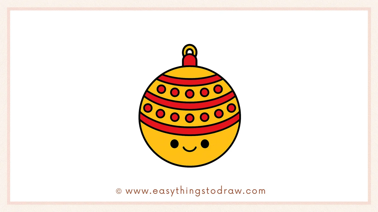 How to Draw a Cute Christmas Tree Ornament Step by Step – Fun Holiday Tutorial for Kids