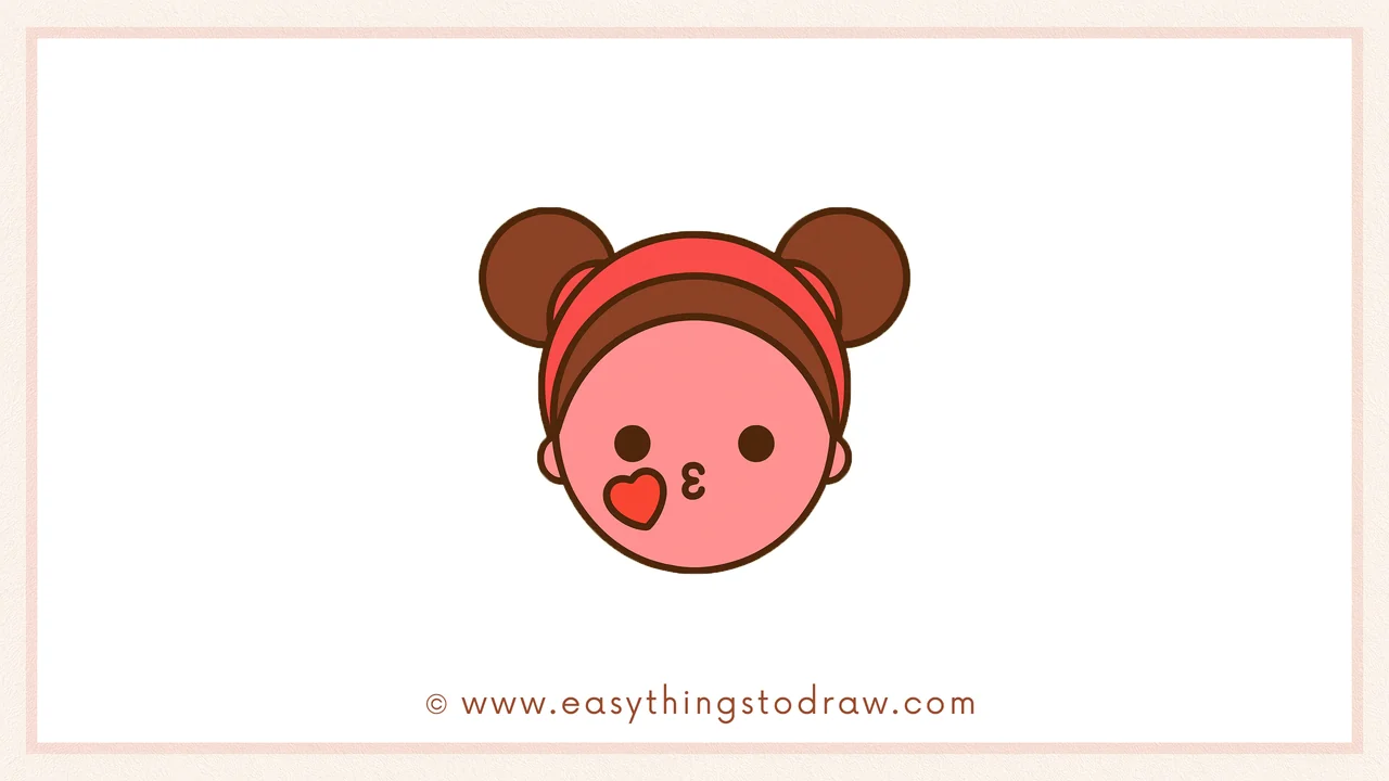 How to Draw a Cute Valentine’s Day Kiss – Step by Step Drawing Guide for Kids and Beginners