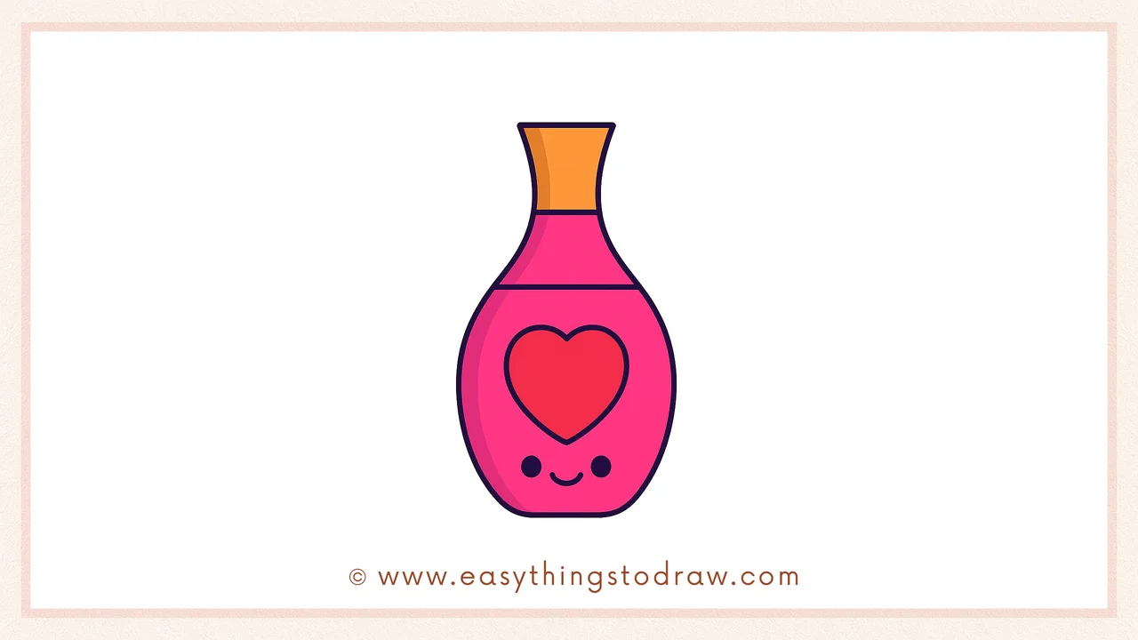 How to Draw a Valentine’s Day Vase – Easy and Cute Drawing Tutorial for Kids