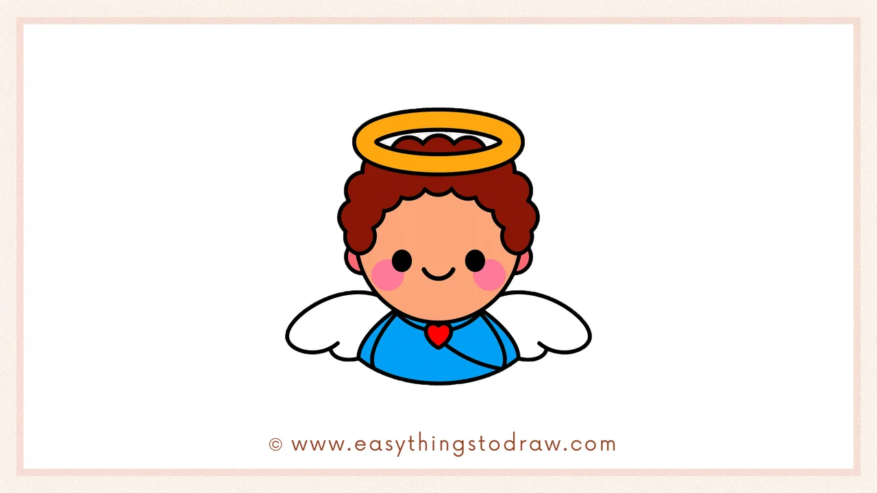 How to Draw a Valentine’s Day Cupid Step by Step – Cute Cupid Drawing for Kids