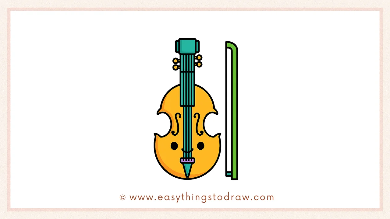 How to Draw a Magical St. Patrick’s Day Fiddle Step by Step – Kid-Friendly Drawing Instructions
