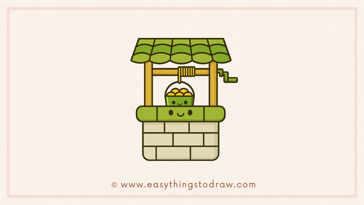 How to Draw a Wishing Well – St. Patrick’s Day Step-by-Step Guide for Kids